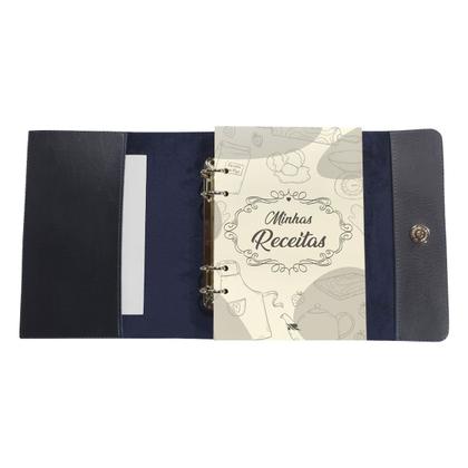 Imagem de Agenda Minhas Receitas 162-R Raffai Couros
