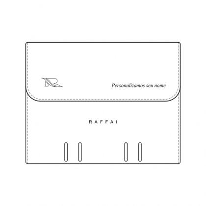 Imagem de Agenda Minhas Receitas 165-R Personalizada Raffai Couros