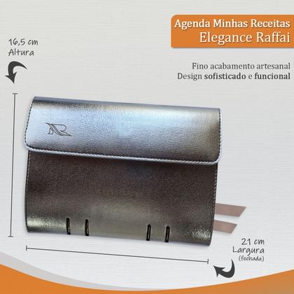 Imagem de Agenda Minhas Receitas 165-R Raffai Couros