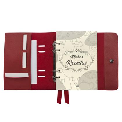 Imagem de Agenda Minhas Receitas 165-R Raffai Couros