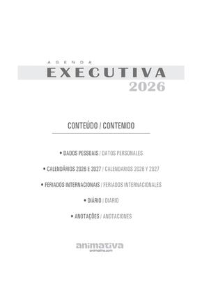 Imagem de Agenda Percalux Colorida Costurada 2026 Animativa
