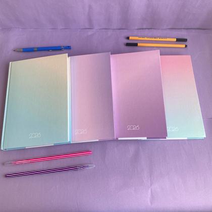 Imagem de Agenda Percalux Colorida Costurada 2026 Animativa