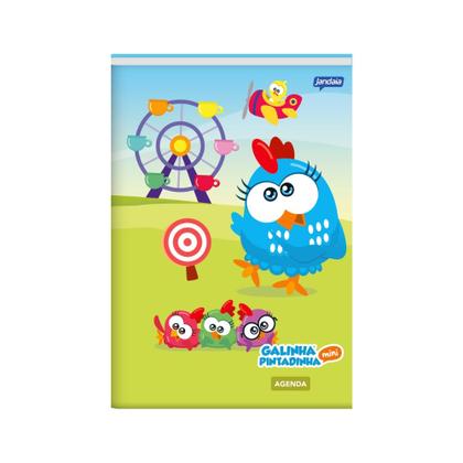 Imagem de Agenda Permanente Escolar Infantil Galinha Pintadinha 192pag