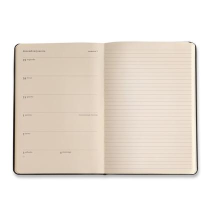 Imagem de Agenda Planner Ciceros 2026 Clássica Semanal Anotações 14x21 Azul Celeste