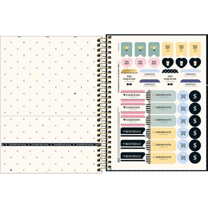 Imagem de Agenda Planner Espiral 17x24 CD M7 80Fs Tilibra West Village