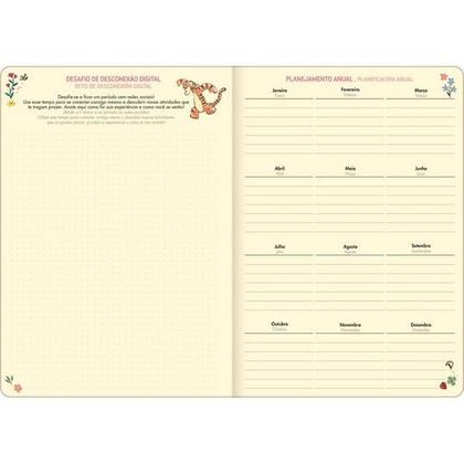 Imagem de Agenda Planner Grampeada Pooh 2026 Tilibra