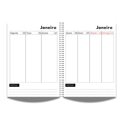 Imagem de Agenda Planner Profissões Cursos 2026 Meme Flork Jornalismo