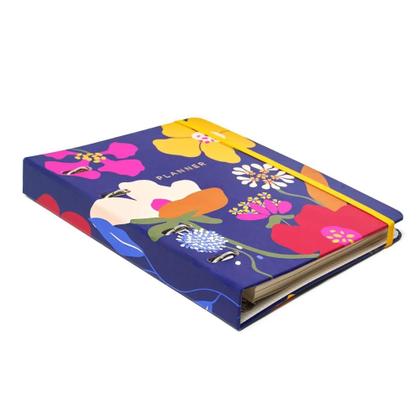 Imagem de Agenda Planner Semanal Notas 2025 Argolado Pólen AROMAS AZUL