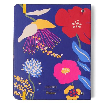 Imagem de Agenda Planner Semanal Notas 2025 Argolado Pólen AROMAS AZUL