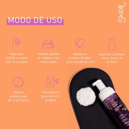 Imagem de Água bronzeadora dark skelt 150ml