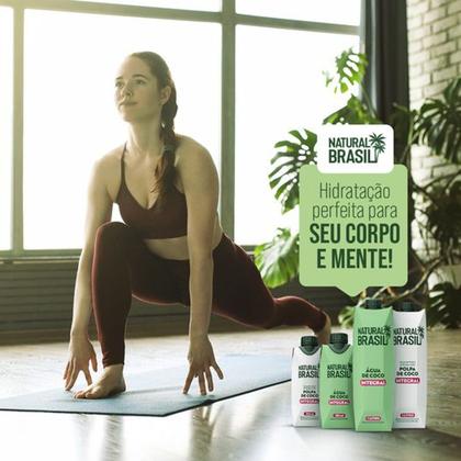 Imagem de Água de Coco Integral c/ Polpa NATURAL BRASIL 330ml