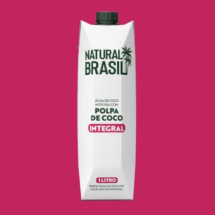 Imagem de Água De Coco Integral Com Polpa Natural Brasil 1L