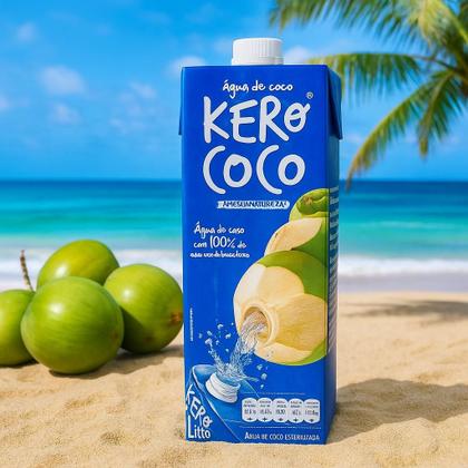 Imagem de Água de Coco KERO COCO 1 Litro (12 unidades)
