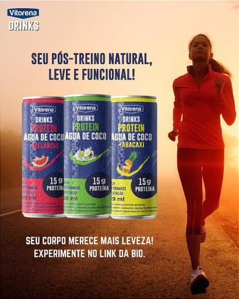 Imagem de Água de Coco Proteica com Abacaxi Vitorena 269 ml