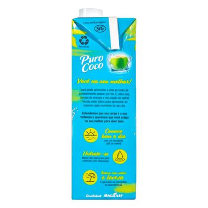 Imagem de Água de Coco Puro Coco Maguary 1l 12 Unidades