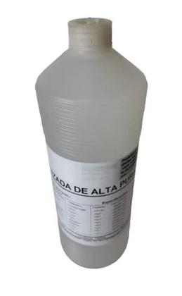 Imagem de Água Deionizada Desmineralizada Kit com 5L Ultra Pura Embalagem de 1 L Condutividade Menor que 5