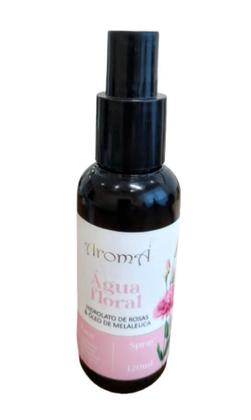 Imagem de Água Floral Hidrolato Rosas Spray 120Ml - Natural E Vegano