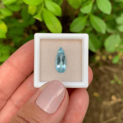 Imagem de Água Marinha Azul Gota 2,02ct