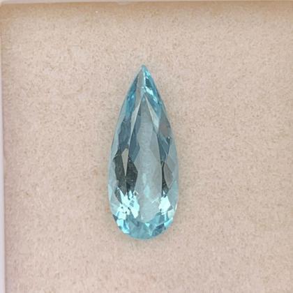 Imagem de Água Marinha Azul Lágrima 1,39ct