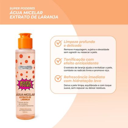 Imagem de Agua Micelar de Extrato de Laranja - Super Poderes