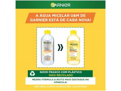 Imagem de Água Micelar Garnier SkinActive Antioleosidade  - Vitamina C 400ml