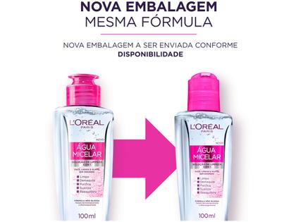 Imagem de Água Micelar L'oréal Solução de Limpeza 5 em 1 100ml