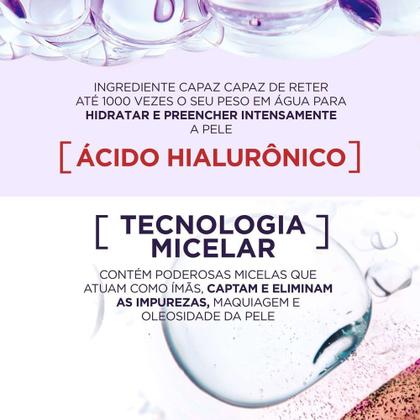 Imagem de Água Micelar Loreal com Ácido Hialurônico 200ml