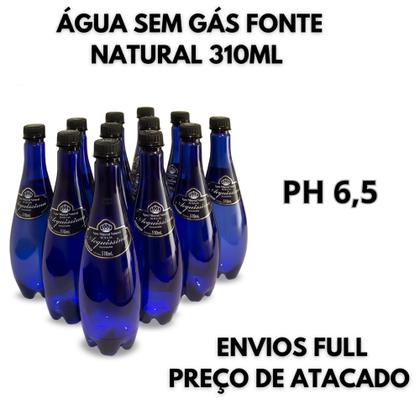 Imagem de Água Mineral Acquissima Sem Gás 310ML Garrafa Azul - Pack 12 Unidades