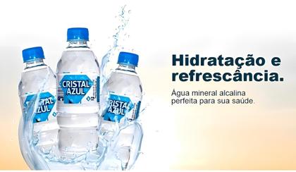 Imagem de Agua Mineral Alcalina Cristal Azul 510ml ph 9,75 ( Fardo 12 Unidades)