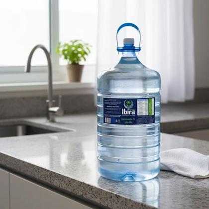 Imagem de Água Mineral Alcalina Ibirá PH 10,16+Vanádio - Kit com 2 Galões de 7 Litros