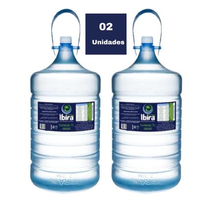 Imagem de Água Mineral Alcalina Ibirá PH 10,16+Vanádio - Kit com 2 Galões de 7 Litros