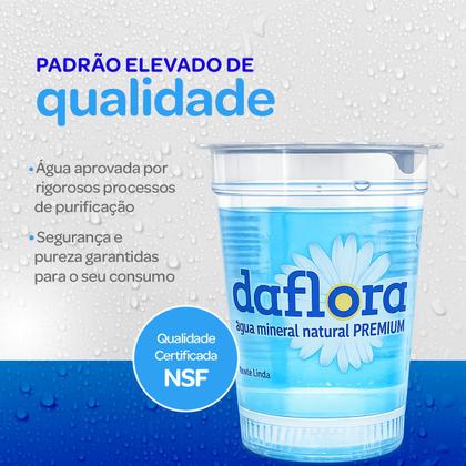 Imagem de Água mineral natural daflora sem gás copo 300ml caixa 48 unidades