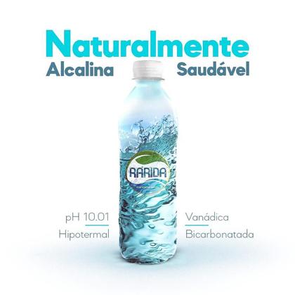 Imagem de Água Mineral Sem Gás 1500ml Rárida Alcalina Vanádio Com 06 Garrafas