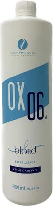 Imagem de Água Oxigenada Cremosa Hair Princess 900ml - 06, 20, 30 e 40 Volumes