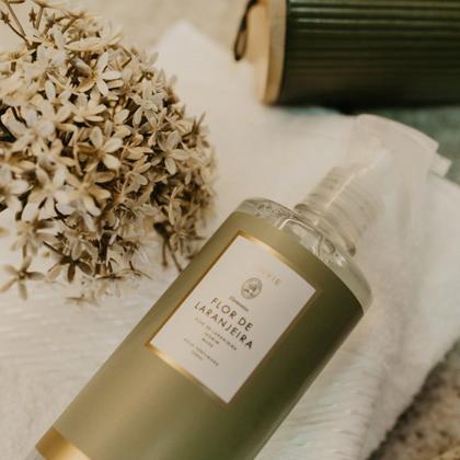 Imagem de Água Perfumada Flor de Laranjeira Floral Cítrico Lenvie 500ml