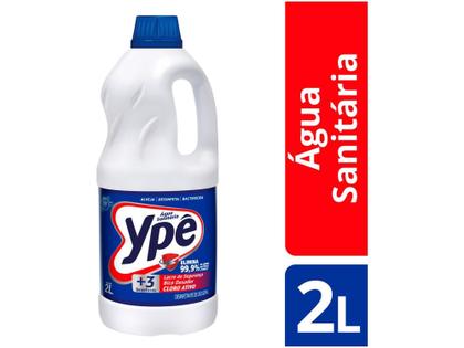 Imagem de Água Sanitária Ypê 322.000 2L com Cloro Ativo