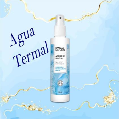 Imagem de AGUA TERMAL REMINERALIZANTE CALMANTE 190ML D'agua natural