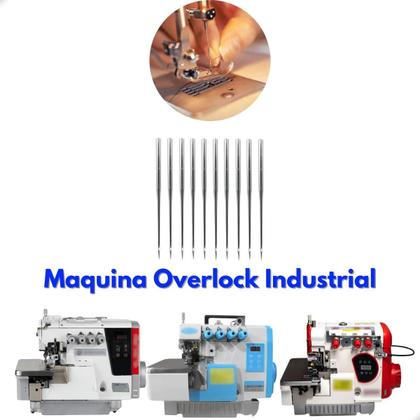 Imagem de Agulha Dcx27 Overlock Maquina De Costura 10 Un - 90/14