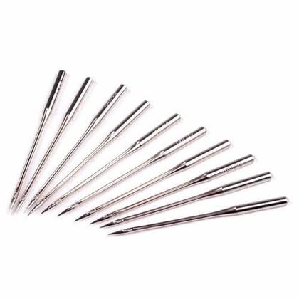 Imagem de Agulha DPx5 LANMAX p/ Cabo Grosso Ponta Bola -10 agulhas