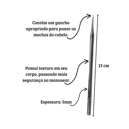 Imagem de Agulha Inox para Touca de Mecha Luzes e Reflexos