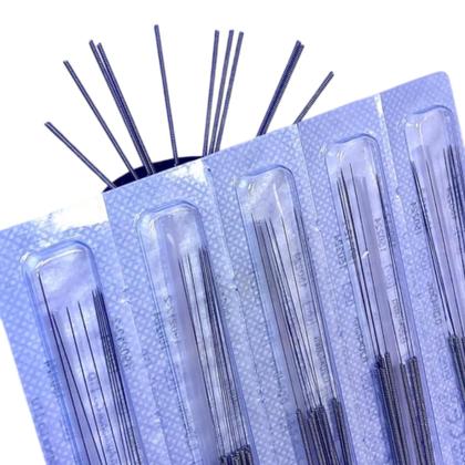 Imagem de Agulhas de Acupuntura 30x100 Caixa com 1000 Unidades