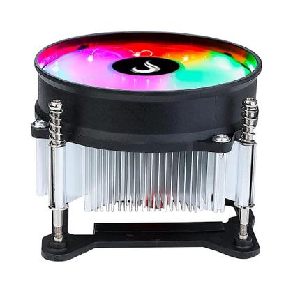 Imagem de Air Cooler Box Led RGB Tdp 115w Rise Mode Profissional para Pc Gamer Compatível com Intel LGA 1156 1155 1150 1151 1200 Rainbow