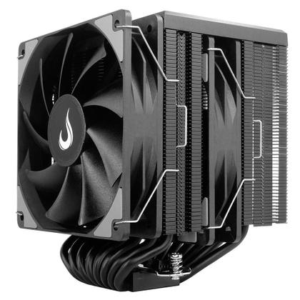 Imagem de Air Cooler Gamer Rise Mode Storm 8 Black, AMD/Intel, 120mm, Preto - RM-ACST-B