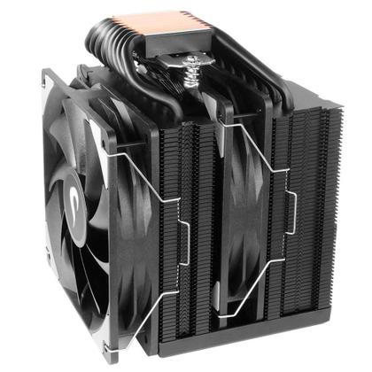 Imagem de Air Cooler Gamer Rise Mode Storm 8 Black, AMD/Intel, 120mm, Preto - RM-ACST-B
