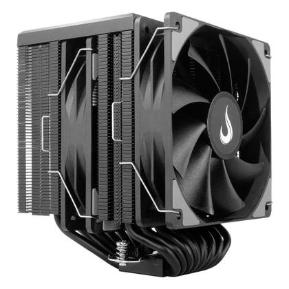 Imagem de Air Cooler Gamer Rise Mode Storm 8 Black, AMD/Intel, 120mm, Preto - RM-ACST-B