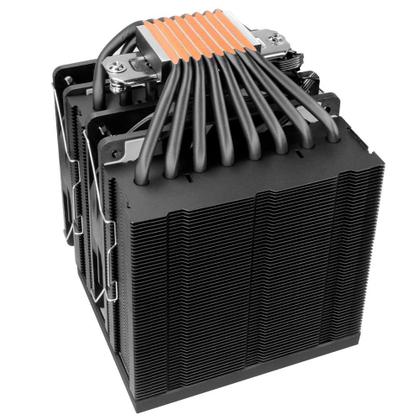 Imagem de Air Cooler Gamer Rise Mode Storm 8 Black, AMD/Intel, 120mm, Preto - RM-ACST-B
