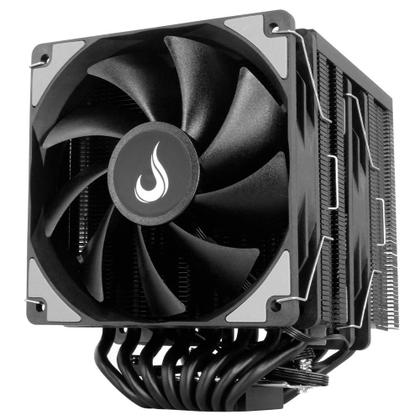 Imagem de Air Cooler Gamer Rise Mode Storm 8 Black, AMD/Intel, 120mm, Preto - RM-ACST-B