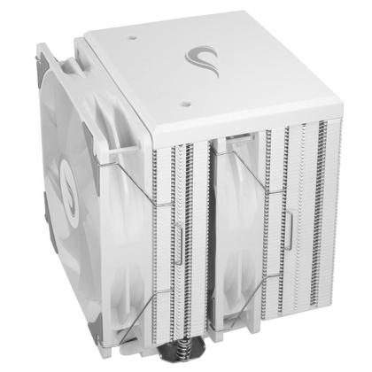 Imagem de Air Cooler Gamer Rise Mode Storm 8 White, AMD/Intel, 120mm, Branco - RM-ACST-W