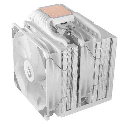 Imagem de Air Cooler Gamer Rise Mode Storm 8 White, AMD/Intel, 120mm, Branco - RM-ACST-W