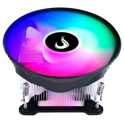 Imagem de Air Cooler Gamer Rise Mode X3, RGB, Intel, 120mm, Preto - RM-ACX-03-RGB